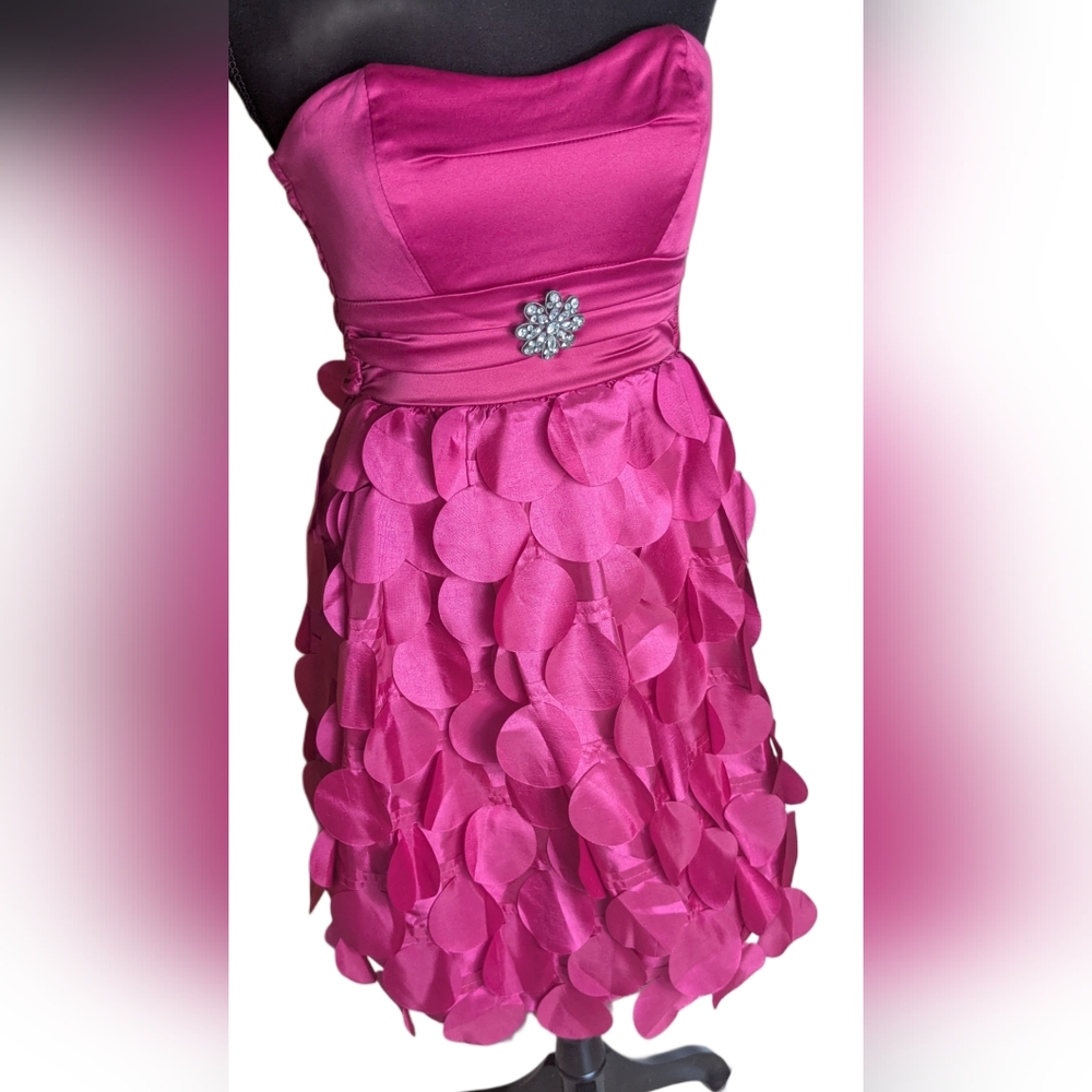 Y2K Strapless Dress, Ruby Rox